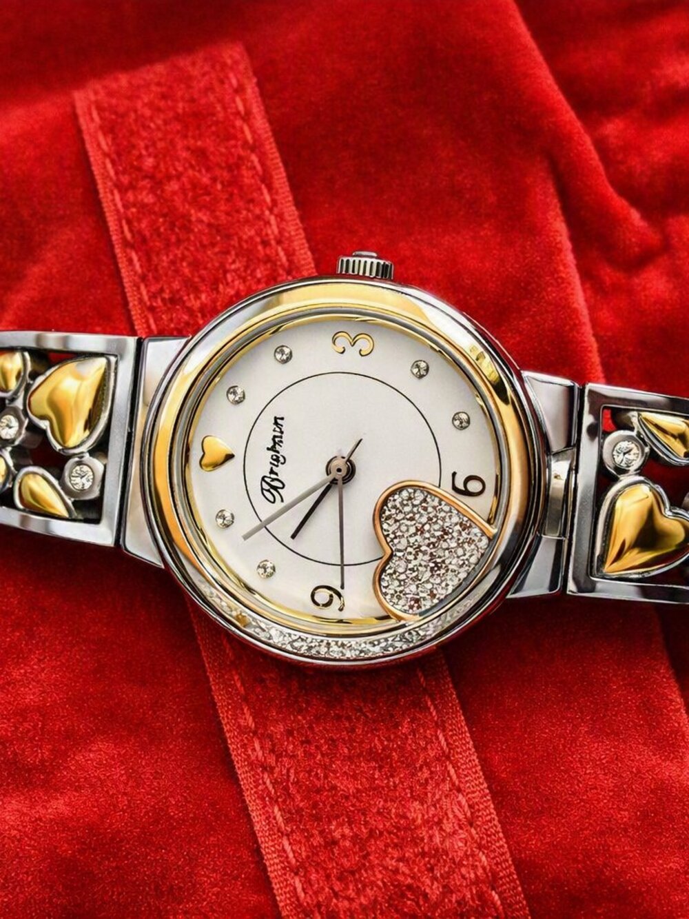 BRIGHTON WOMAN'S WATCH - GRAMERCY PARK WITH SWARSOKI CRYSTALS